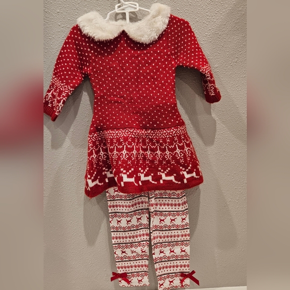 OBO EUC Blueberi Blvd Christmas Outfit 2t - Picture 1 of 7